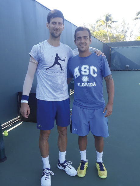 Circuito de Tênis recebe sparring de Djokovic e dezenas de atletas 1 Djokovic