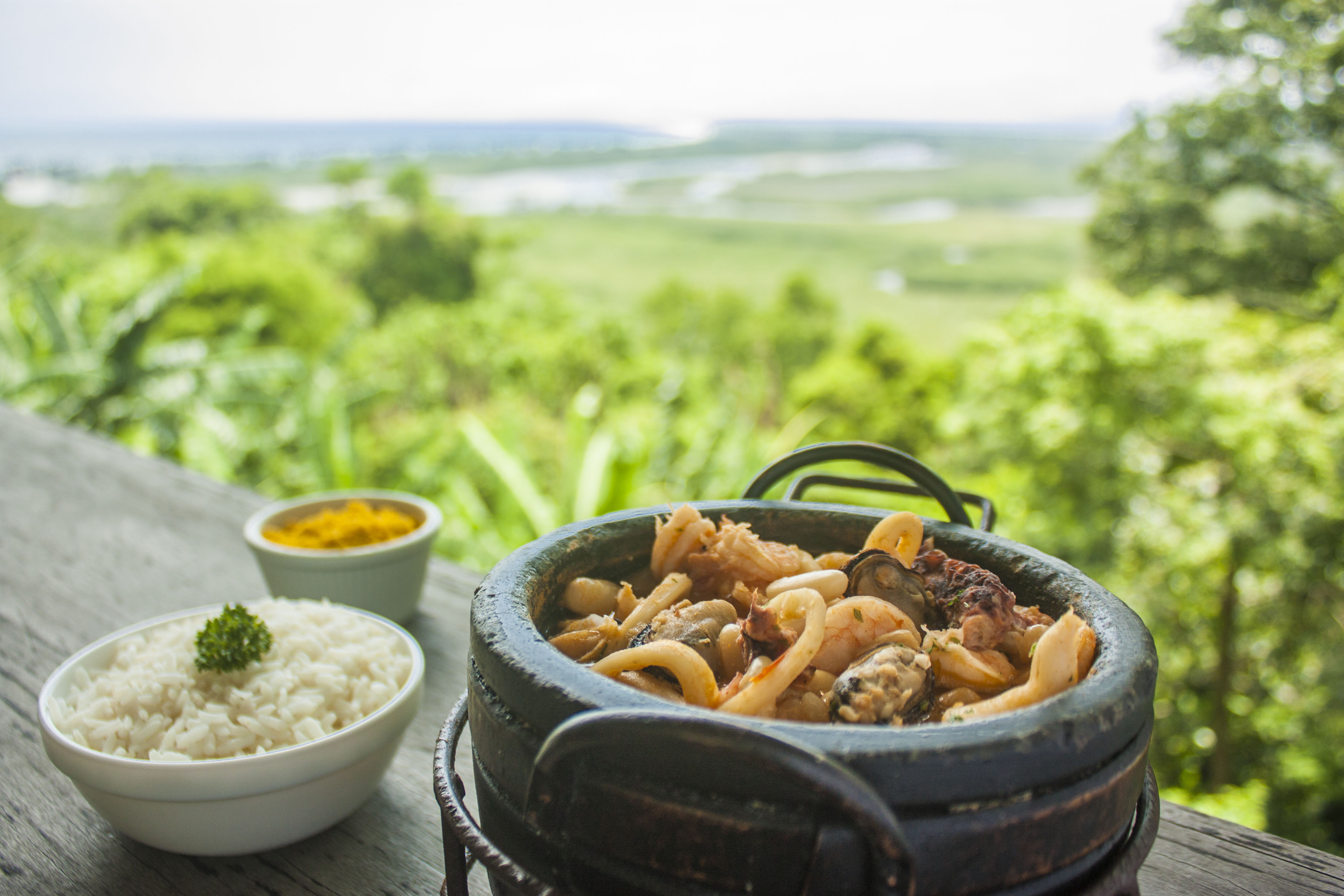 Feijoada de Feijão Branco com Frutos do Mar