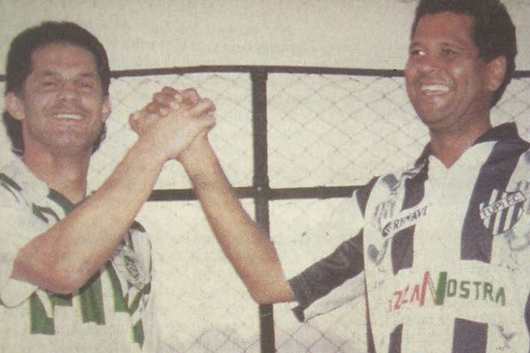 Sessentões (com muito orgulho) em campo na AABB 2 Manoel Betinho e Maravilha