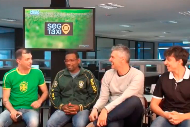 Imagem: Mesa Quadrada Especial da Copa recebe o músico Vinicius Fortes
