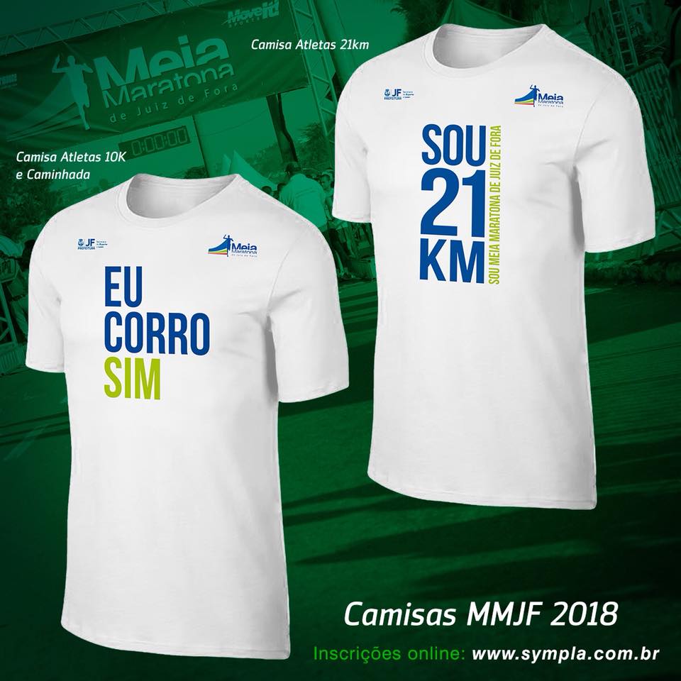 3ª Mexa-se Pela Vida ocorre neste domingo 2 camisa meia maratona jf 2018