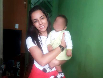 Enfermeira visita bebê 7 meses depois de parto na Favela do Rato 1 cisdeste2