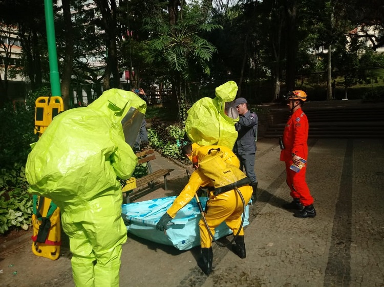 Foto: Corpo de Bombeiros/Divulgação Foto: Corpo de Bombeiros/Divulgação