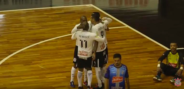 Perspectiva de melhora e regulamento reforçam esperança do Tupi contra o Corinthians 1 esp Tupi Futsal foto Reprodução Corinthians TV