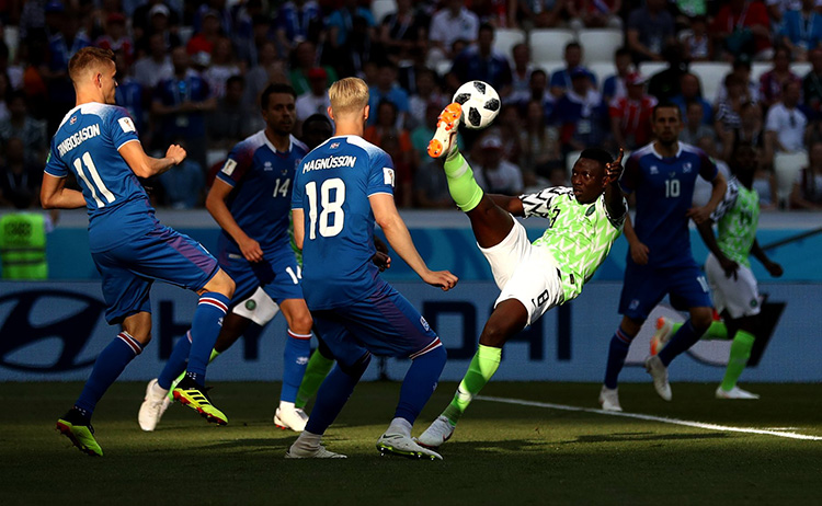 Nigéria bate Islândia e aumenta esperança da Argentina 2 nigeria 1