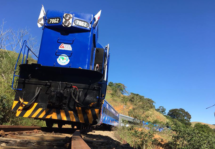 ONG denuncia golpe de venda de passagens no Trem Rio-Minas 2 trem divulgação