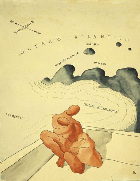 MAM-SP evidencia relação de Ismael Nery e Murilo Mendes 3 Enseada-de-Botafogo-Ismael-1928