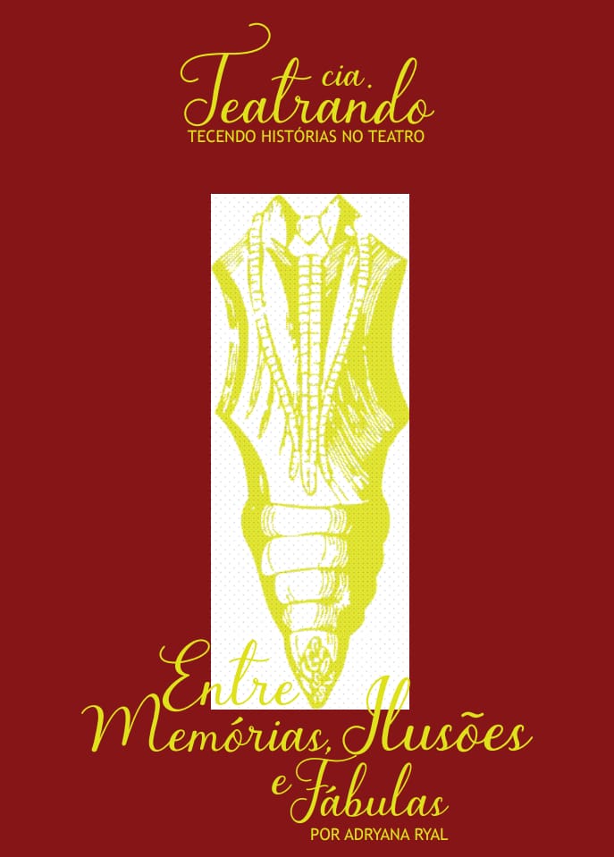 Teatrando lança segundo livro da trilogia que traz processo de montagem de espetáculos da companhia 5 Capa cia teatrando