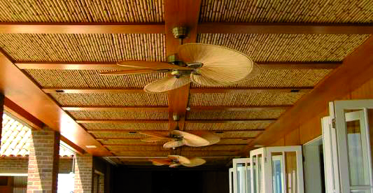 Olho no teto! Gesso, PVC ou madeira. Qual o melhor? 4 Forro bambu