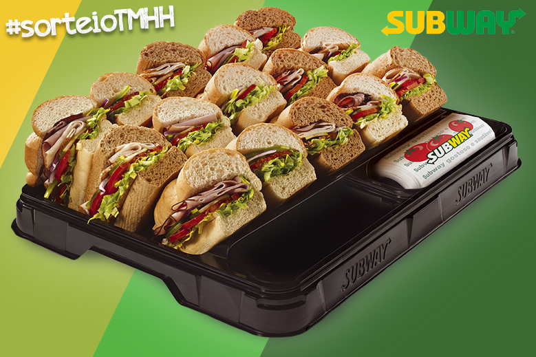 Sorteio de 2 Pratos de Festa do Subway (Promoção Encerrada) 1 Promoções Portal Subway