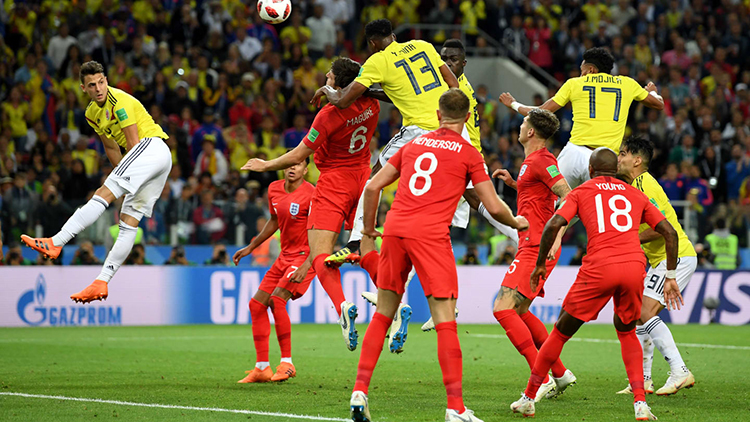 Inglaterra elimina a Colômbia após disputa por pênaltis 5 ingla 3