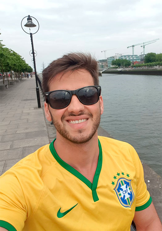 Croata que mora com juiz-forano diz estar "na lua" com classificação para a final 2 juizforano na irlanda