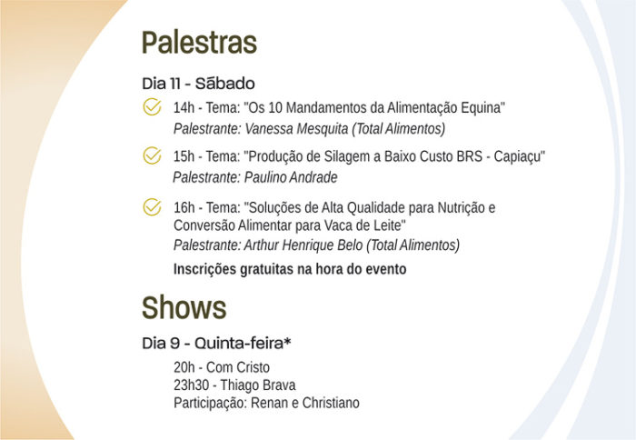 65ª Expofeira Agropecuária começa nesta quinta em JF 2 slide expo2