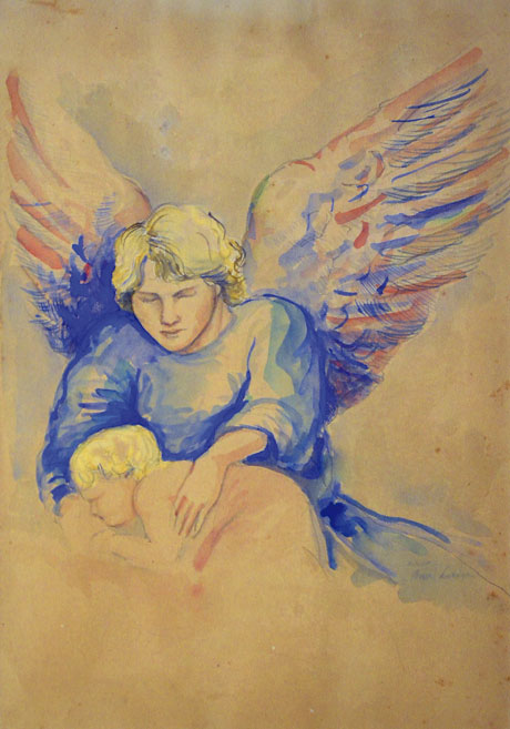 Retrato do juiz-forano Arlindo Daibert 25 anos depois do adeus 6 Pequeno-Quadro-do-Anjo-da-Guarda