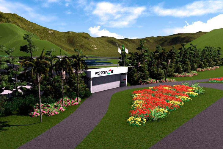 Projeção-Autódromo-Lima-Duarte-BR-267 Projeção-Autódromo-Lima-Duarte-BR-267