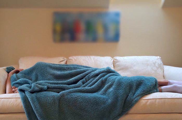 Mantendo a rotina de exercícios no inverno 3 dormindo