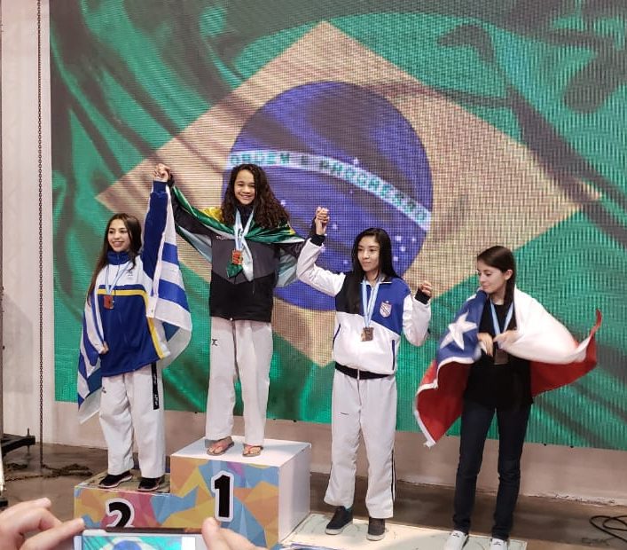 Danielly Vitória comemora primeiro ouro internacional de taekwondo 1 esp taekwondo Dani foto divulgação e1533662032910