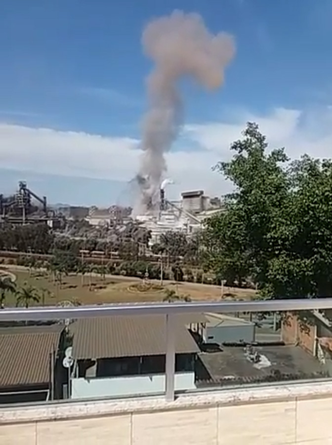 Usiminas registra explosão em um gasômetro de Ipatinga 1 ipatinga interna