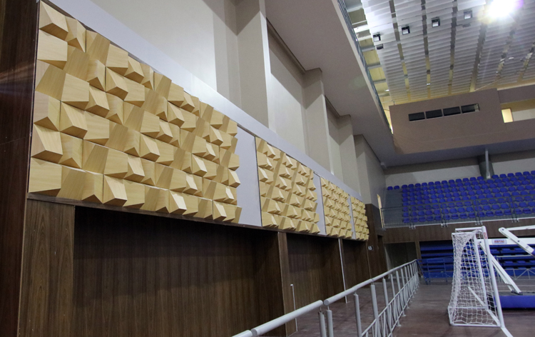 Conheça as novas instalações do Complexo Esportivo da UFJF 4 isolantes acústicos
