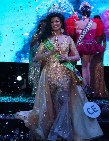 'Vou priorizar o trabalho com ética e respeito', diz a nova Miss Brasil Gay 1 miss ceara tm happy hour e1534802973786