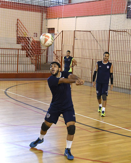 JF Vôlei treina pesado para estreia no Campeonato Carioca 2 Álvaro-Gonçalves-líbero-JF-Vôlei