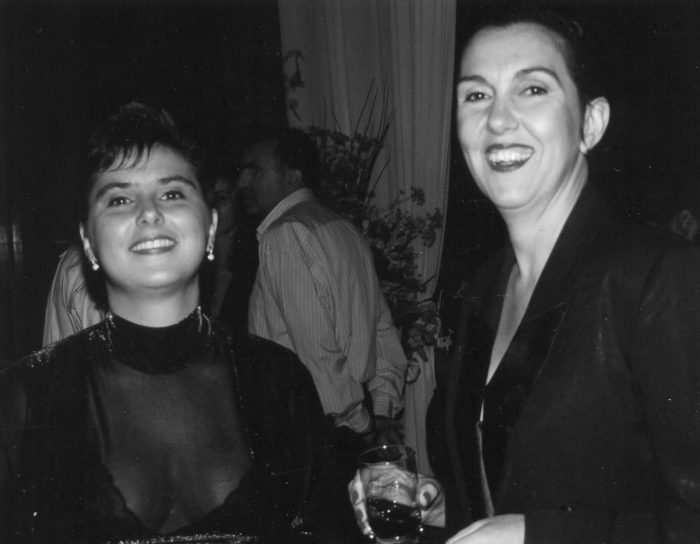 A beleza de Ana Paula Bartocci 3 Fafa Fagundes Netto e Denise Barbosa em 1994