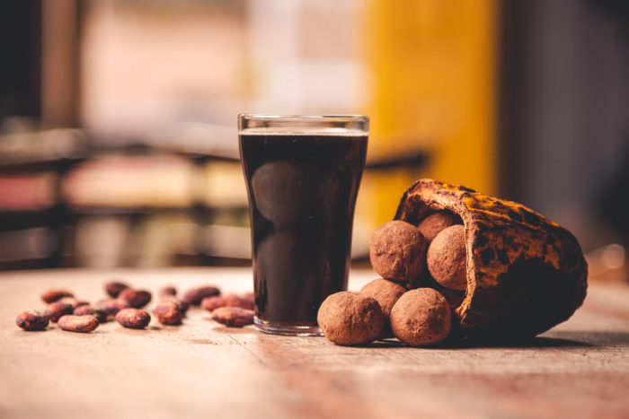Cerveja com chocolate 1 Trufas