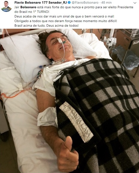 bolsonaro santa casa