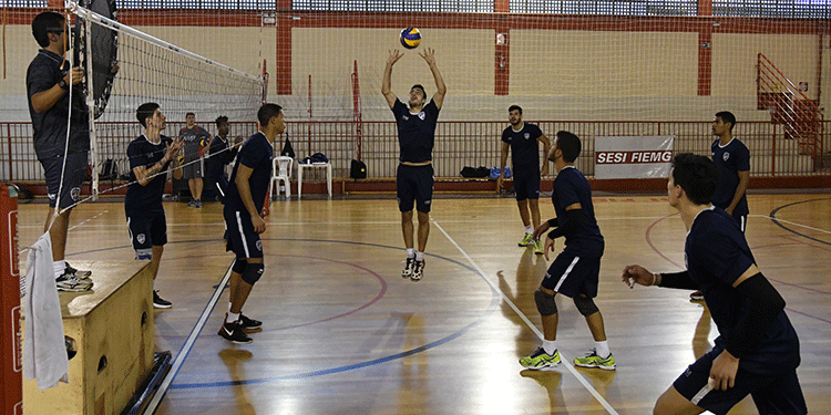 JF Vôlei inicia o Mineiro contra o Sada Cruzeiro 1 esp JF Vôlei abre marcelo
