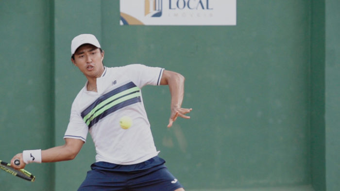 Pedro Sakamoto vence Copa Chevrolet de Tênis 1 esp tenis foto Vagalume Filmes2