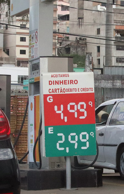 Após boatos, gasolina e etanol ficam mais caros nos postos de JF 2 gasolina mais cara