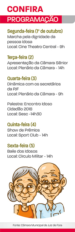 Marcha marca início da Semana do Idoso 1 programação idoso