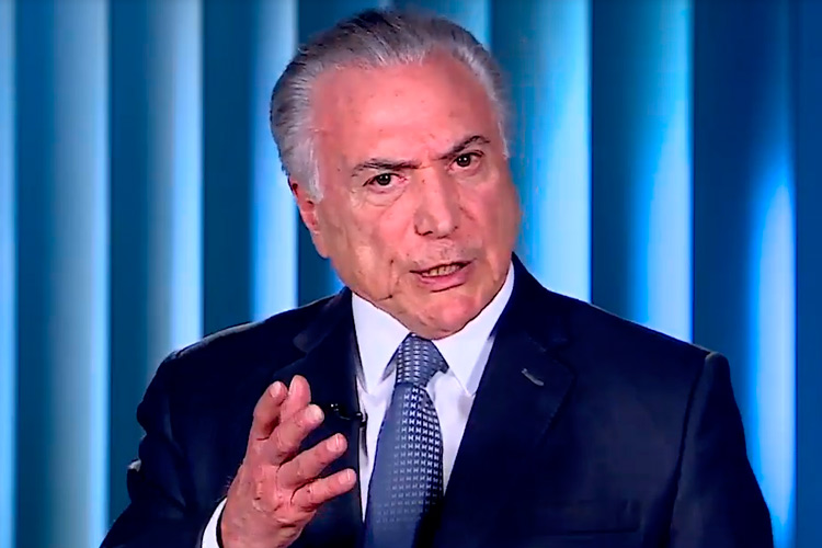 Temer ataca Alckmin no Twitter; assista vídeo 1 temer alckmin reprodução