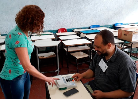 Eleição é encerrada de forma tranquila em Juiz de Fora 12 biometria