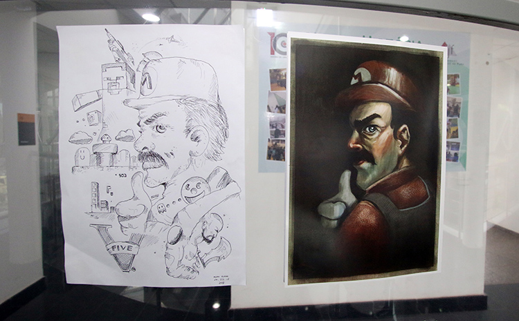 Desenhos de alunos de escola pública são transformados em personagens de games 1 duque leonardo costa1