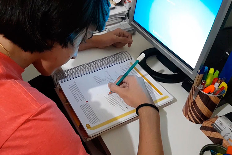 Imagem: Candidatos ao Enem 2018 se preparam para a avaliação