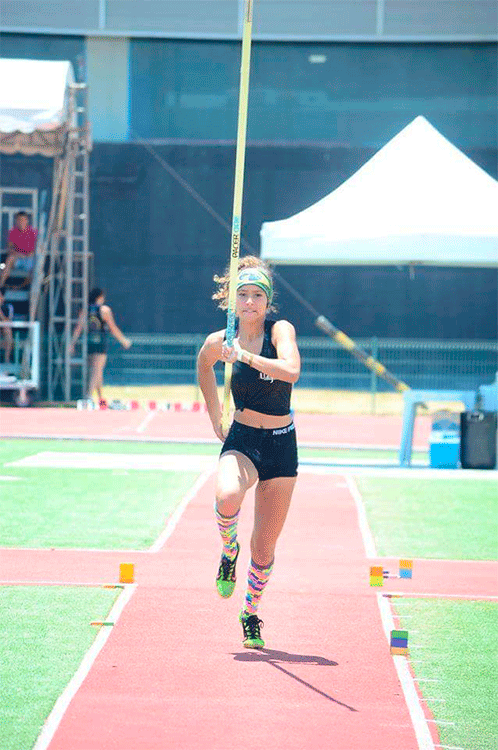 Luisa Campos é prata no salto com vara no 9º Campeonato Brasileiro Caixa de Atletismo 1 esp cria ufjf luisa vara foto CBAt