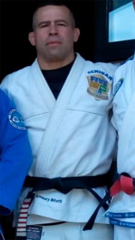 'Jiu-jítsu é integração', diz Amaury Bitetti, ex-lutador do UFC e professor 1 esp jiu jítsu amaury arquivo pessoal 2