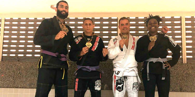 Shogun é campeão no Gracie Pro no Maracanãzinho 1 esp jiu jitsu esq p direita Cassiano Shogun Warley e Karol