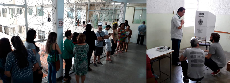 Eleição é encerrada de forma tranquila em Juiz de Fora 6 fila pio 12