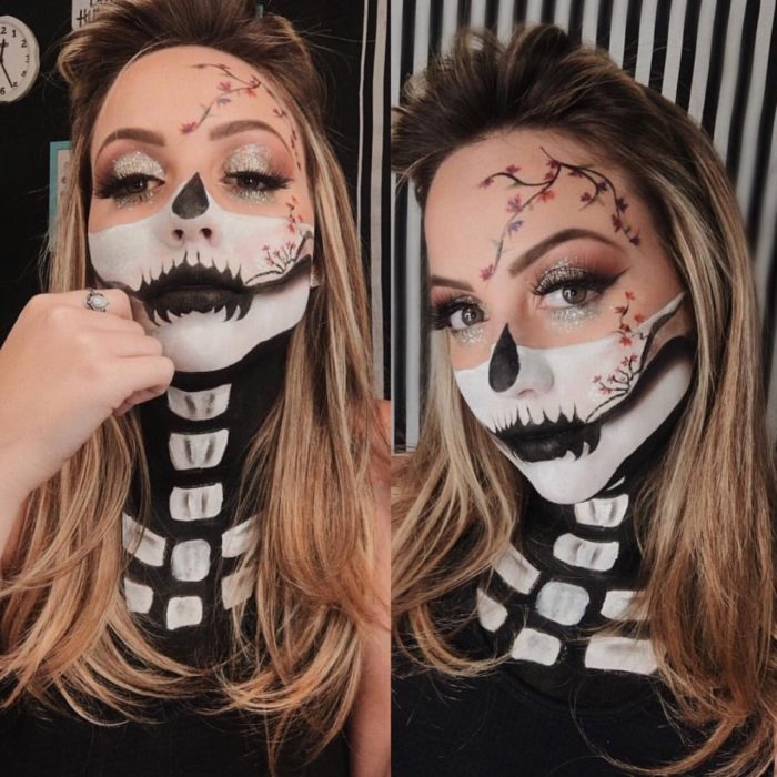 Maquiagem de Halloween: inspirações para você arrasar em qualquer festa 4 maquiagem de halloween carol e marcela 12