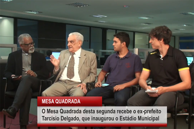 Imagem: Mesa Quadrada recebe o ex-prefeito Tarcísio Delgado
