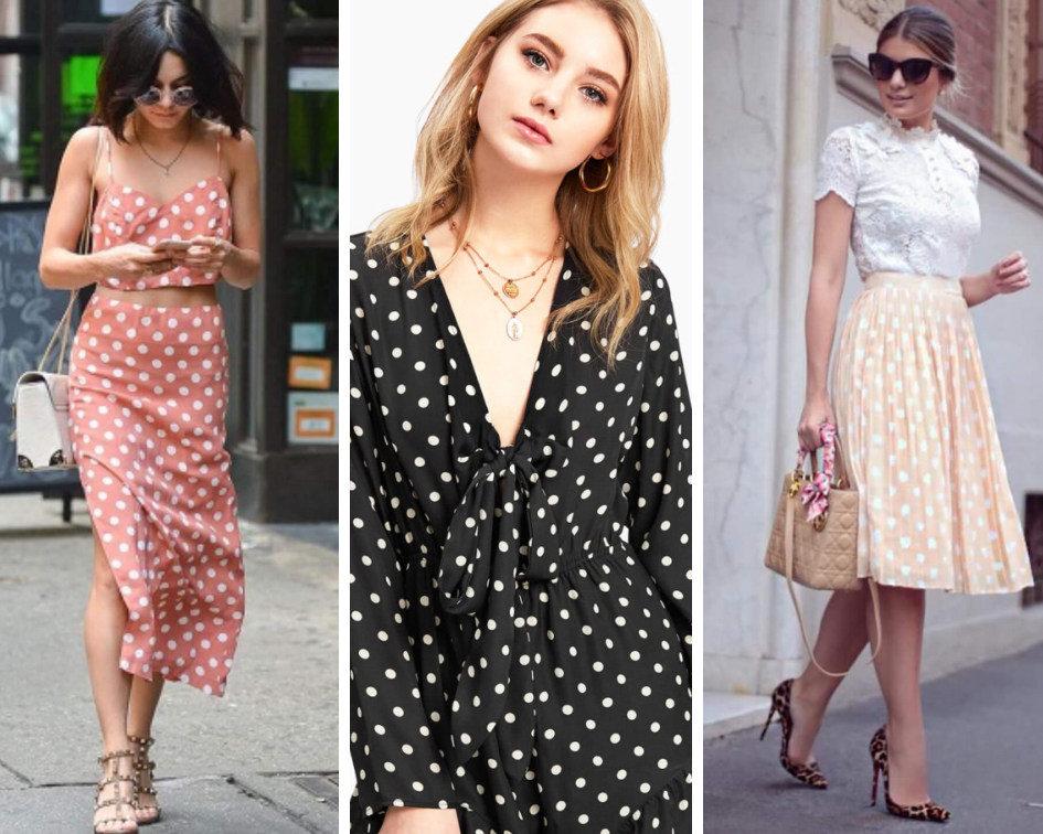 Fique na moda: conheça as tendências de estampas primavera verão 2019 2 tendencias de estampas primavera verão 2019 poa