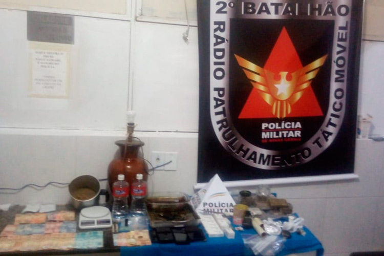 PM estoura laboratório de drogas no Centro 1 tráfico no mariano1