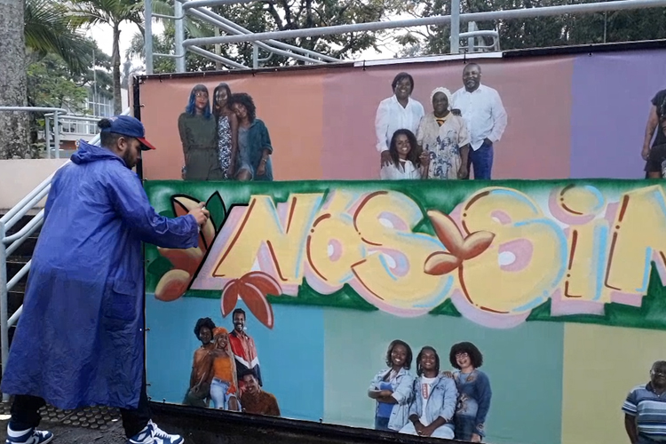 Imagem: UFJF marca dia da Consciência Negra com Grafite