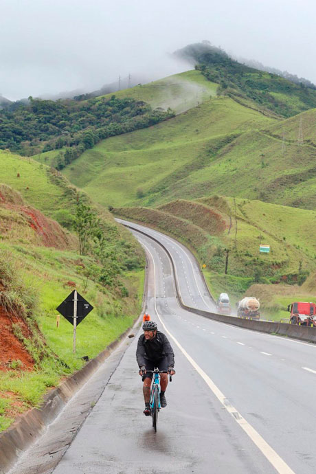 Ciclista pedala de Belo Horizonte ao Rio em dois dias 1 Cicloviagem-Hugo-Amaral