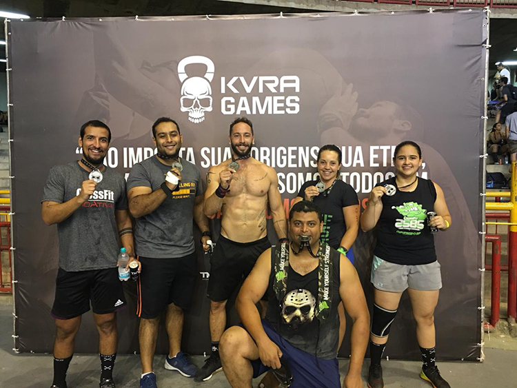 Crossfitters juiz-foranos participam de competição em BH 1 Esp crossfit Arquivo pessoal