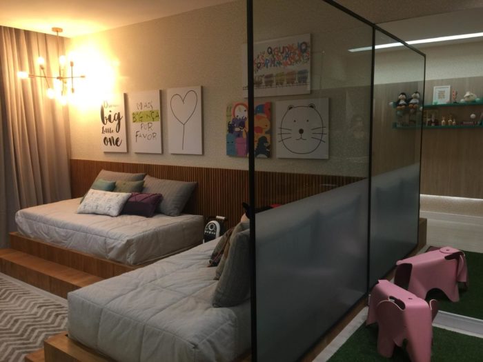 Quarto dos Gêmeos - Casa Design JF 2018 - Projeto do escritório Alethéia Westermann Arquitetos WhatsApp Image 2018 11 07 at 09.39.40 1