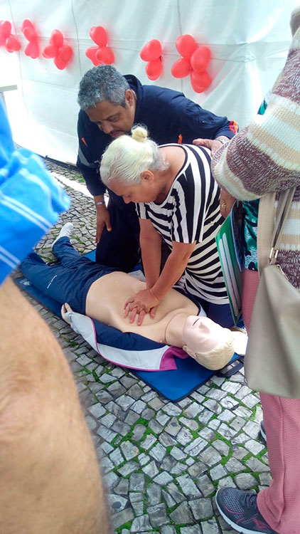 Ação marca Dia Nacional de Prevenção das Arritmias Cardíacas e Morte Súbita 1 arritmia vera hotz interna