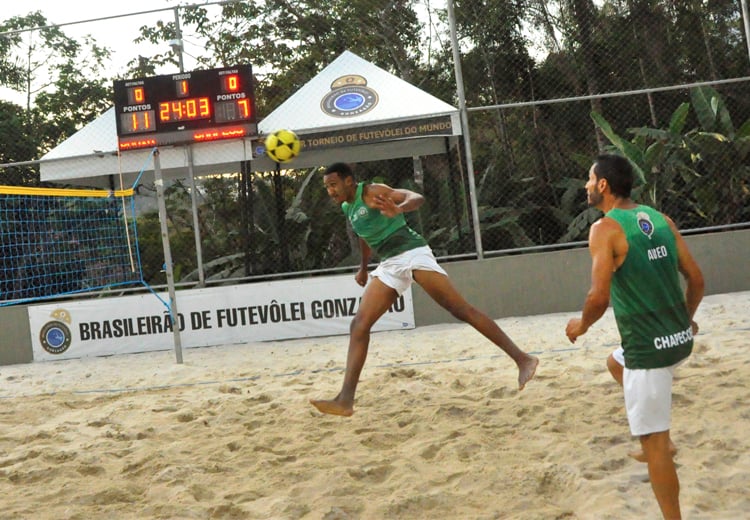 Chapecoense assume a liderança do Gonzagão de Futevôlei 1 esp futevôlei foto Ricardo Dedé Melo